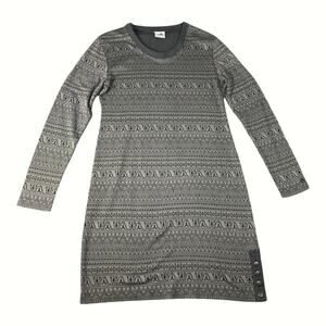 Kavu Women’s Long Sleeve Printed Midi Outdoor Camping Dress Size-Medium
